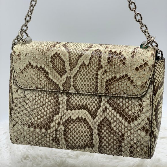 ❌SOLD❌ 🐍 Louis Vuitton Python Twist MM bag - Picture 15 of 16